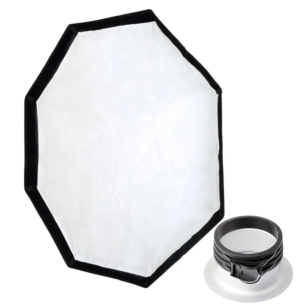 120cm (47.2") Studio Flash Octagon Softbox (No Honeycomb Grid)