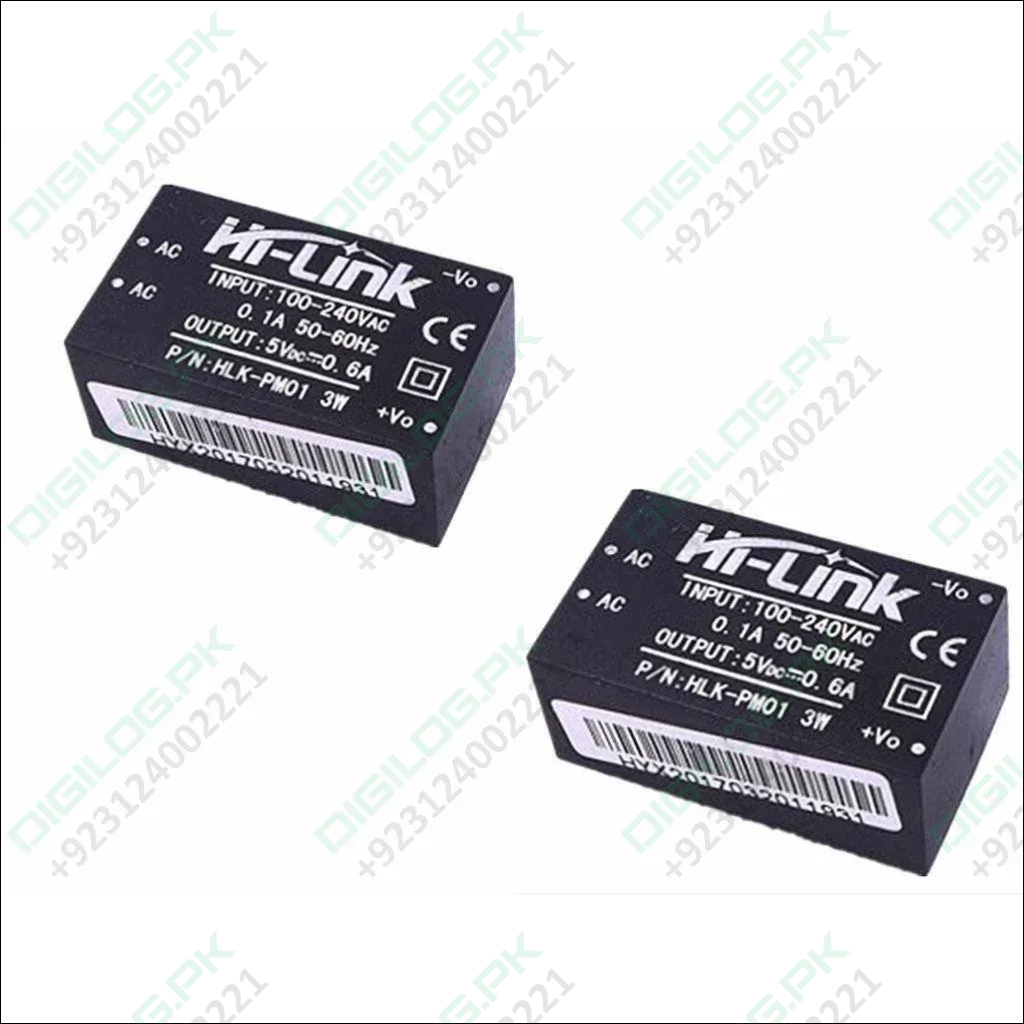 3w Hlk-pm01 Ac Dc 220v To 5v Step Down Power Supply Module Isolated Power Supply Module