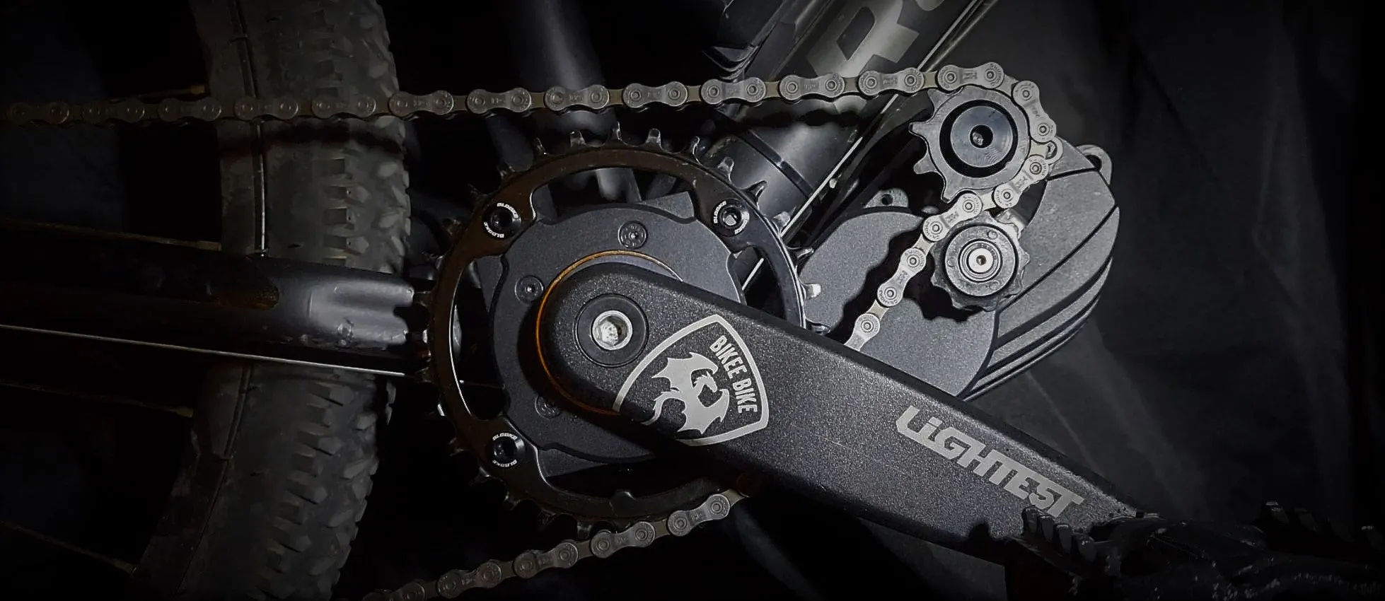 500w Bikee Bike Lightest Mid-Drive Kit