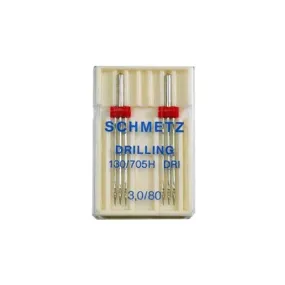 80/3.0 Schmetz Triple Needle, 2 pack