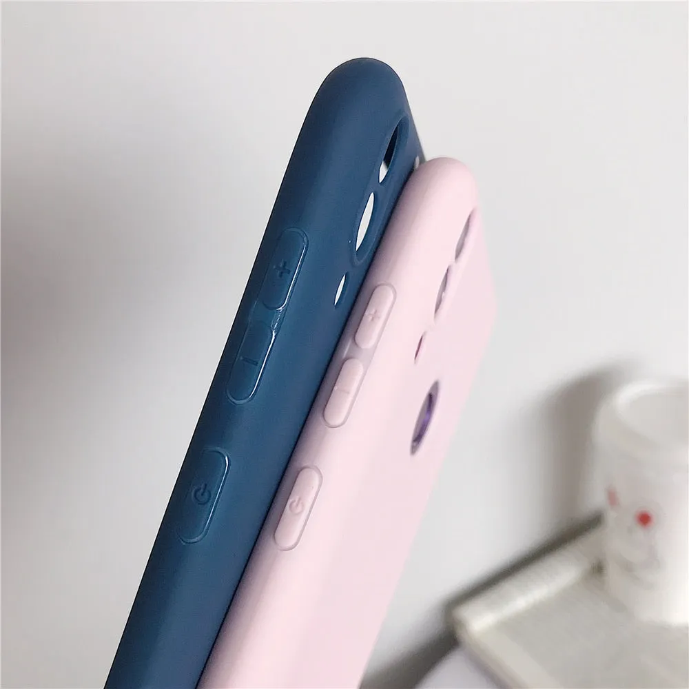 Anymob Huawei Yellow Candy Colored Jelly Silicone Mobile Phone Protective Case