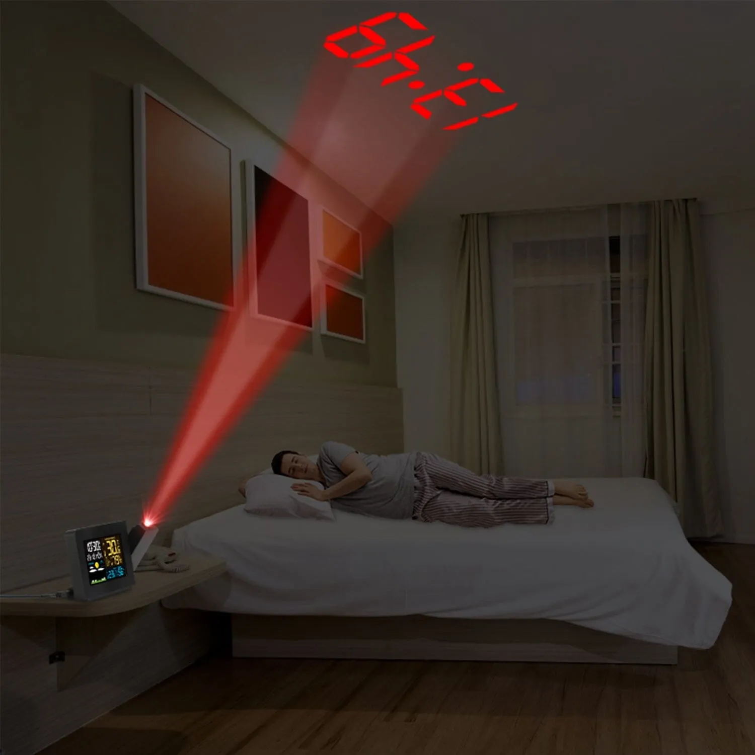 Atomic Projection Alarm Clock