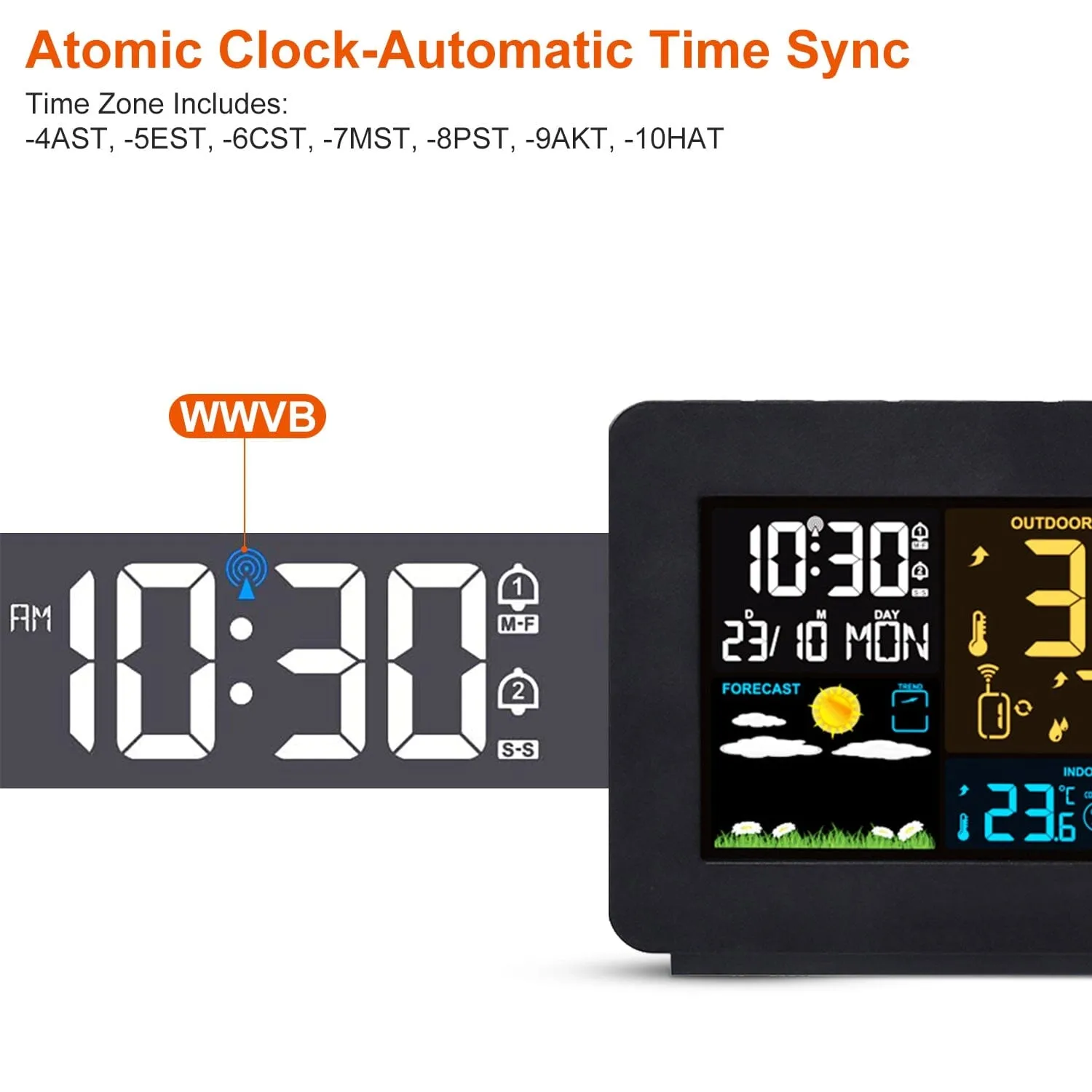 Atomic Projection Alarm Clock