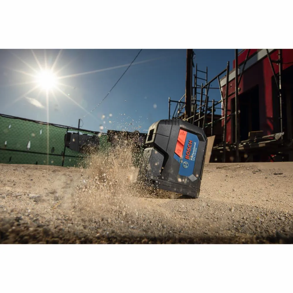 Bosch GPL-100-30G Green-Beam Three-Point Self-Leveling Alignment Laser