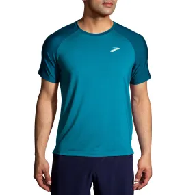 Brooks | Atmosphere Short Sleeve 2.0 | Men's | Hyper Blue/Pacific