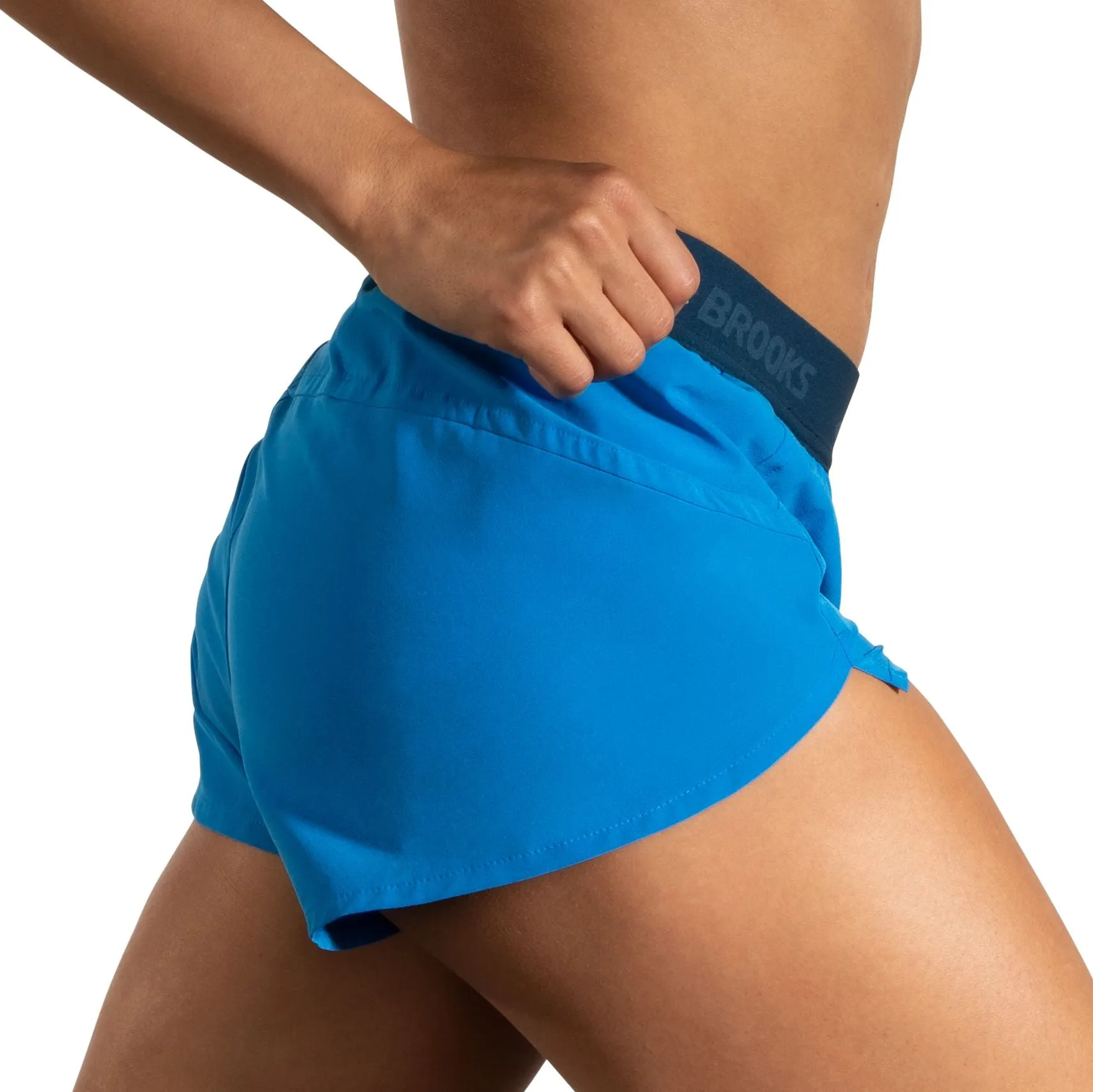 Brooks | Chaser 3" Short | Women's | Azure Blue/Ocean Drive
