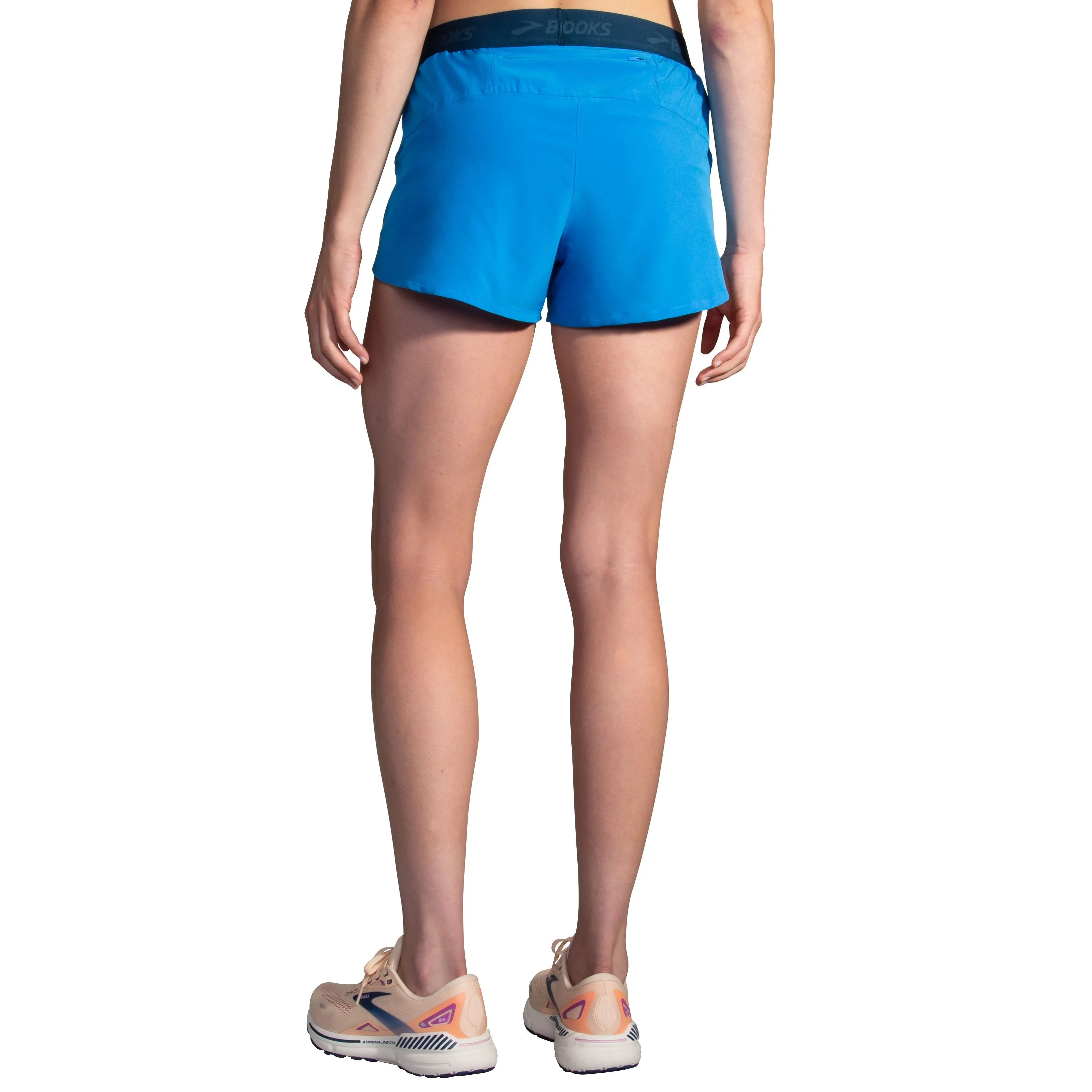 Brooks | Chaser 3" Short | Women's | Azure Blue/Ocean Drive