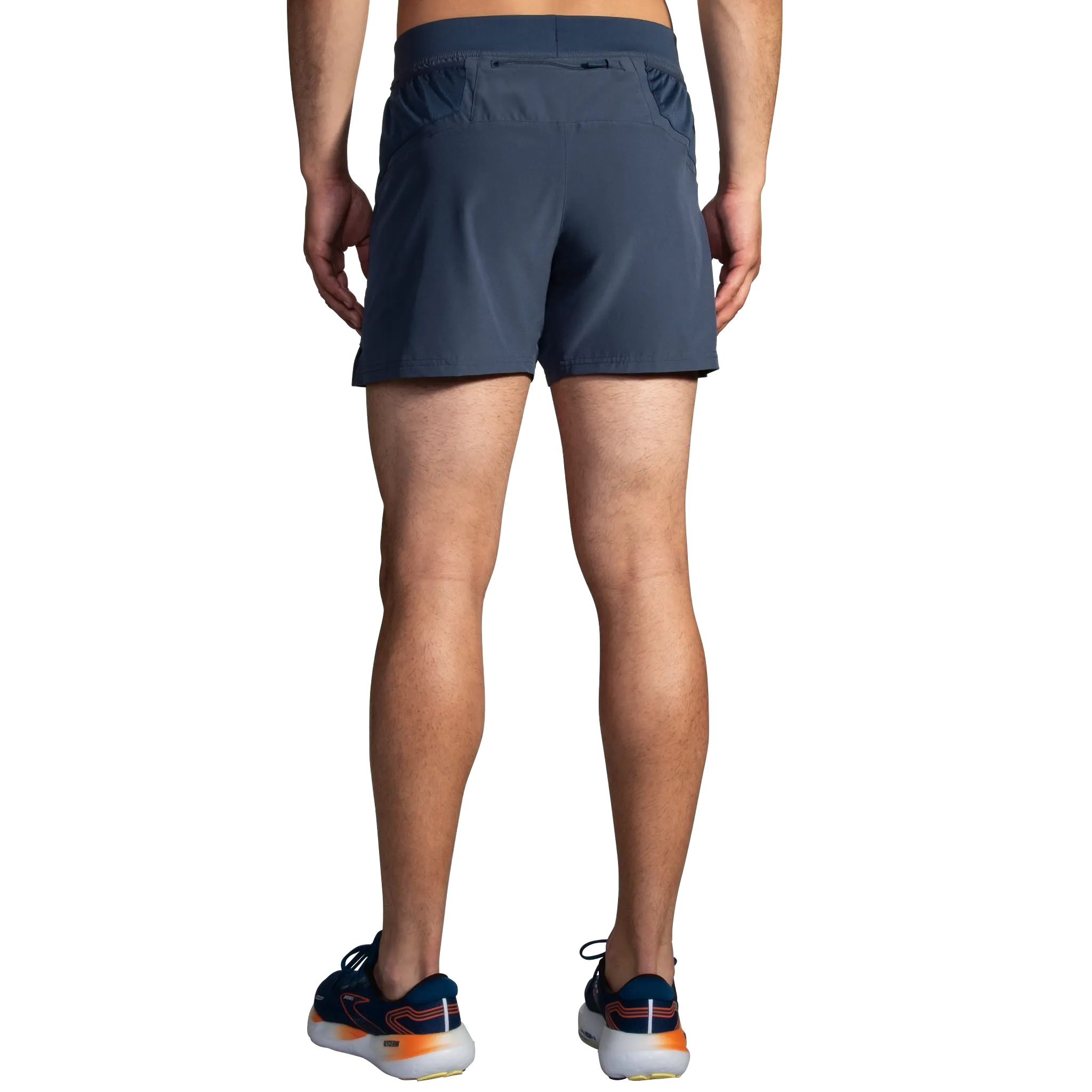 Brooks | Sherpa 5" Shorts | Men's | Blue Slate