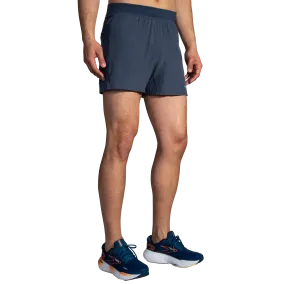 Brooks | Sherpa 5" Shorts | Men's | Blue Slate
