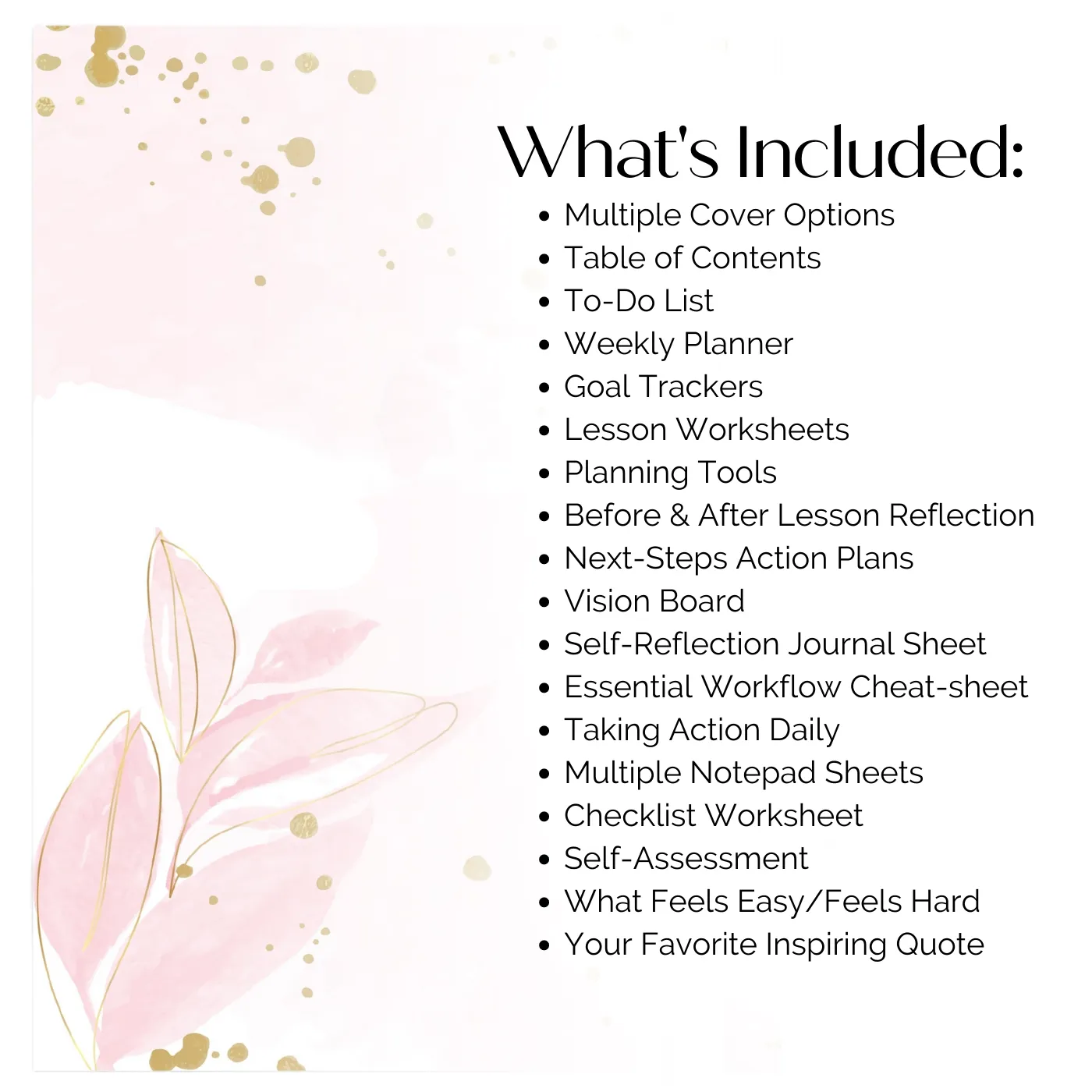 Creative Course Workbook Template