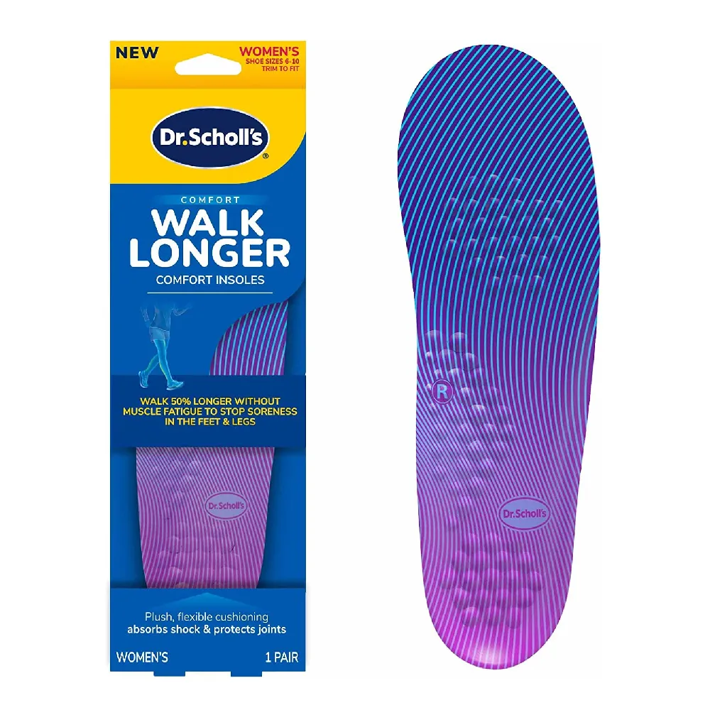 Dr. Scholl's Walk Longer Insoles | Women's