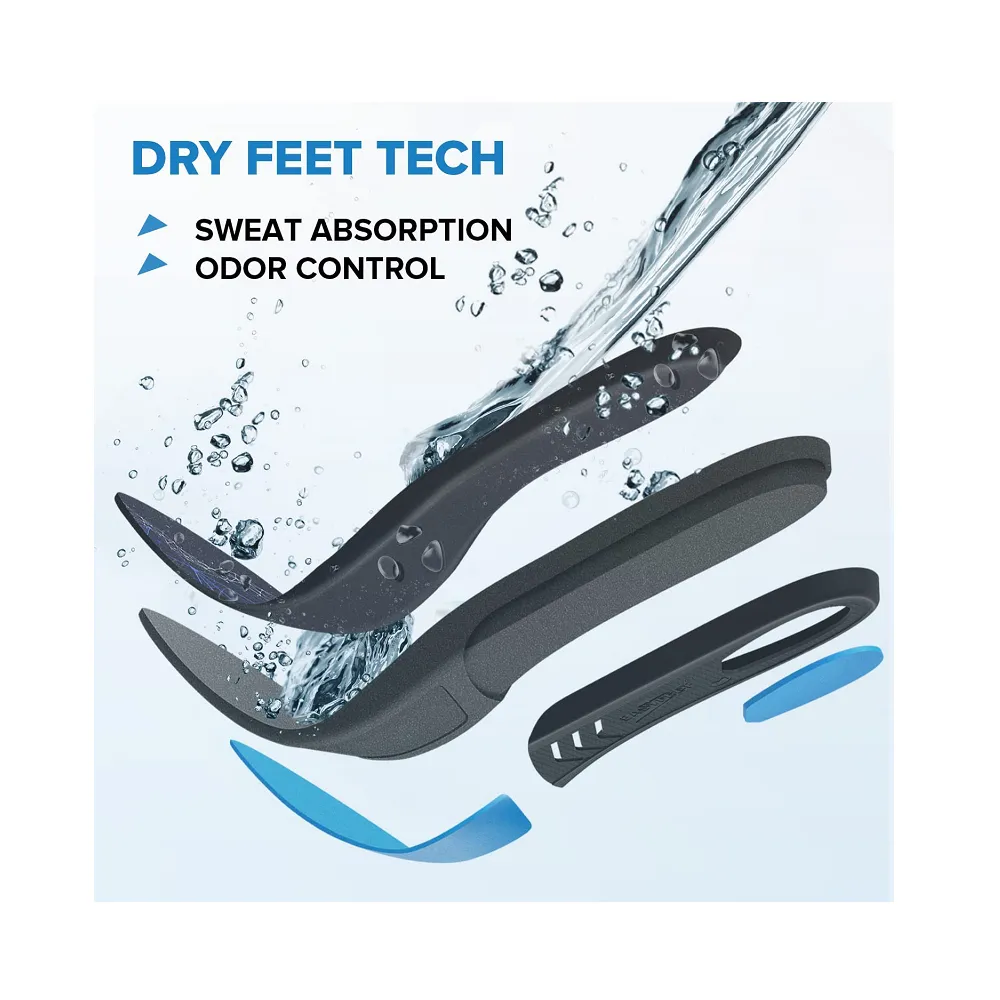 Easyfeet Running Insoles for Men and Women Odor Neutralisation Sweat Absorbent