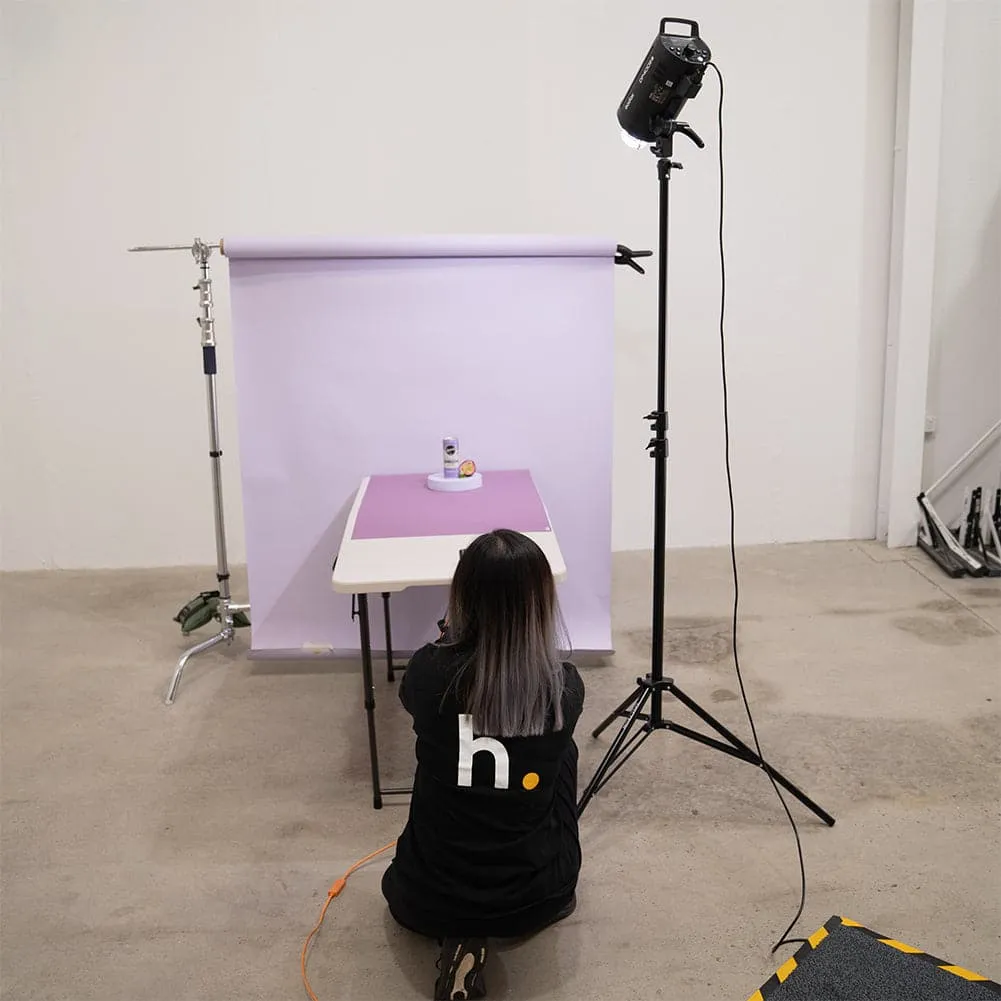 Flat Lay Instagram Backdrop - Duo 'Violet Crush' (56cm x 87cm)