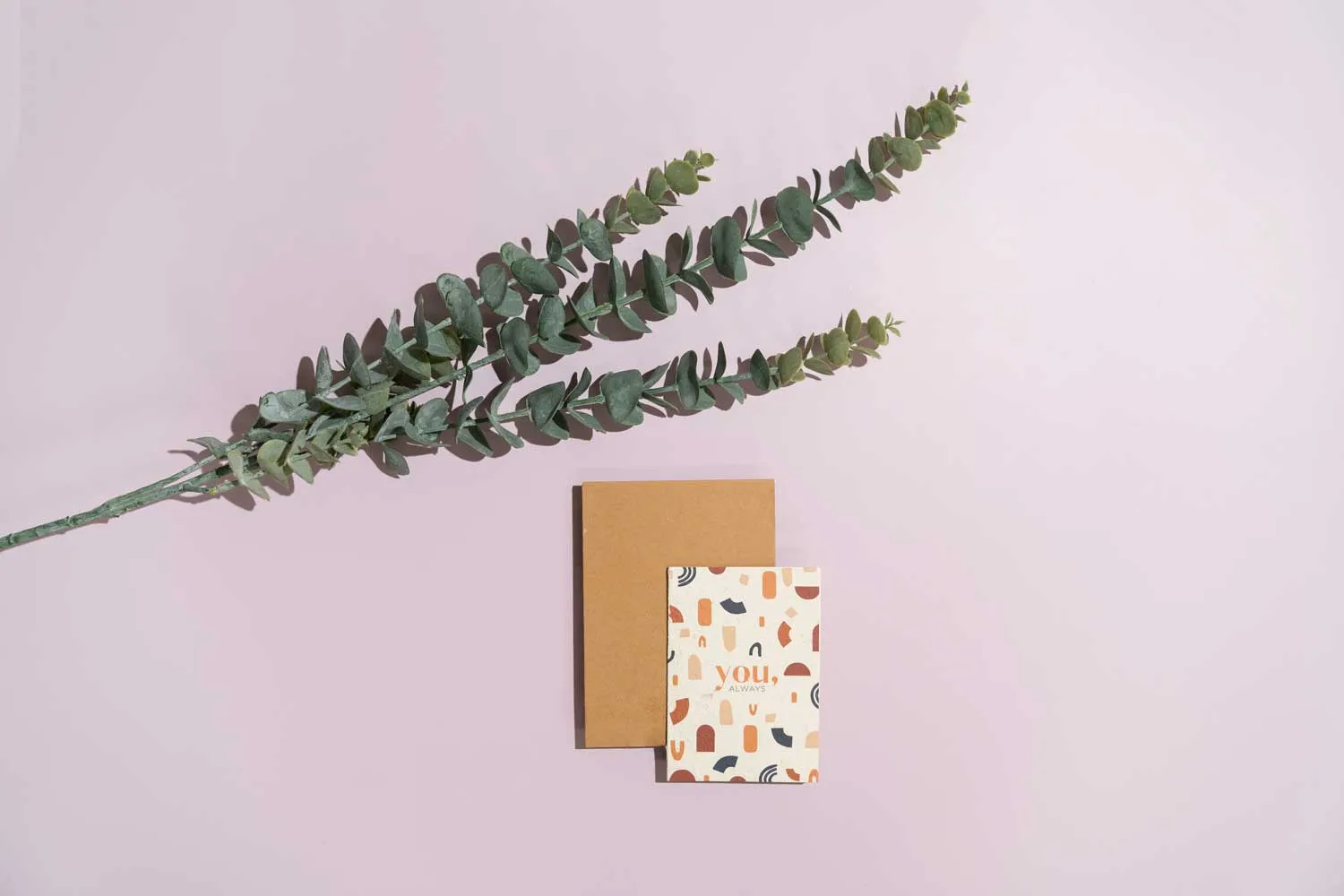 Flat Lay Instagram Backdrop - Duo 'Violet Crush' (56cm x 87cm)