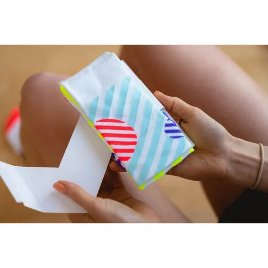 INCYLENCE Running Globes Socks - Mint Canary