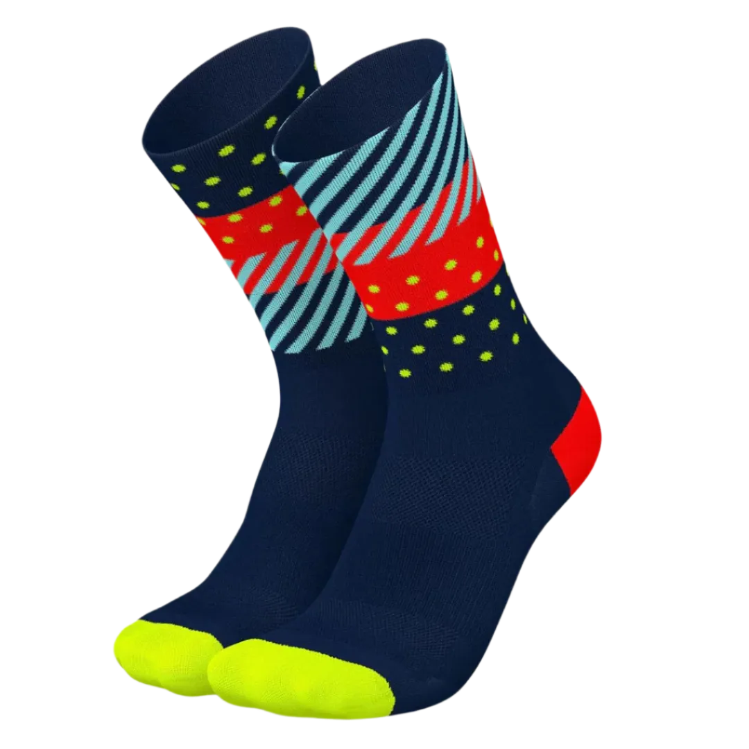 Incylence - Ultralight Wildness Long Sock - Navy Inferno (EU 47-50)