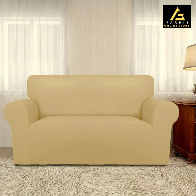 Jersey Sofa Covers-Beige