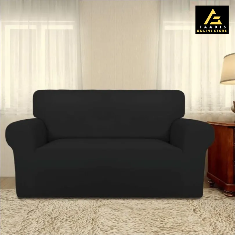 Jersey Sofa Covers-Black