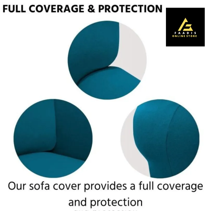 Jersey Sofa Covers-Teal