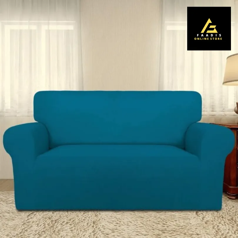 Jersey Sofa Covers-Teal