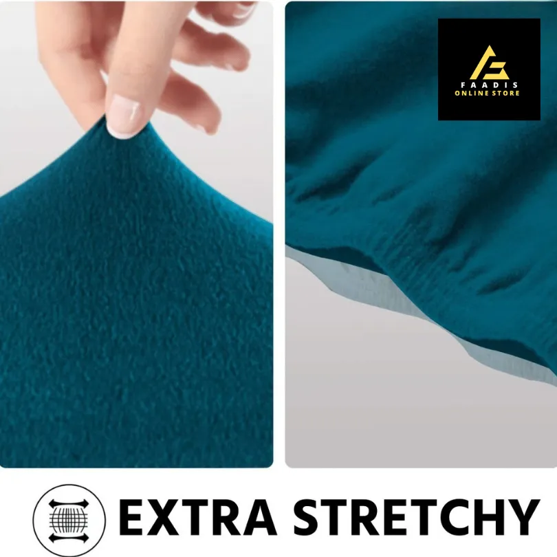 Jersey Sofa Covers-Teal