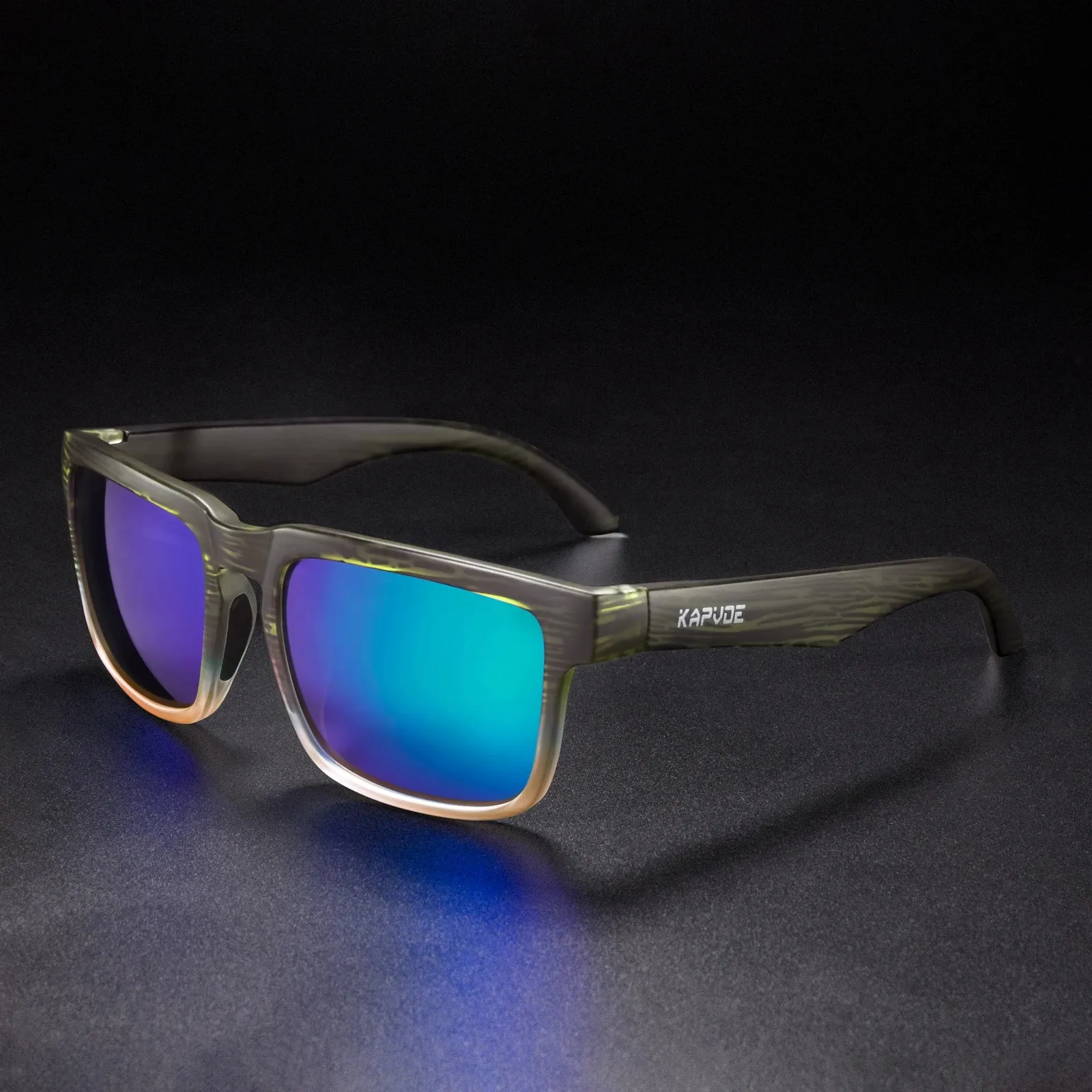Kapvoe Polarized Sunglasses Fishing Hiking Skiing Driving Cycling Glasses for Men Women Sports MTB Riding UV400 Goggles