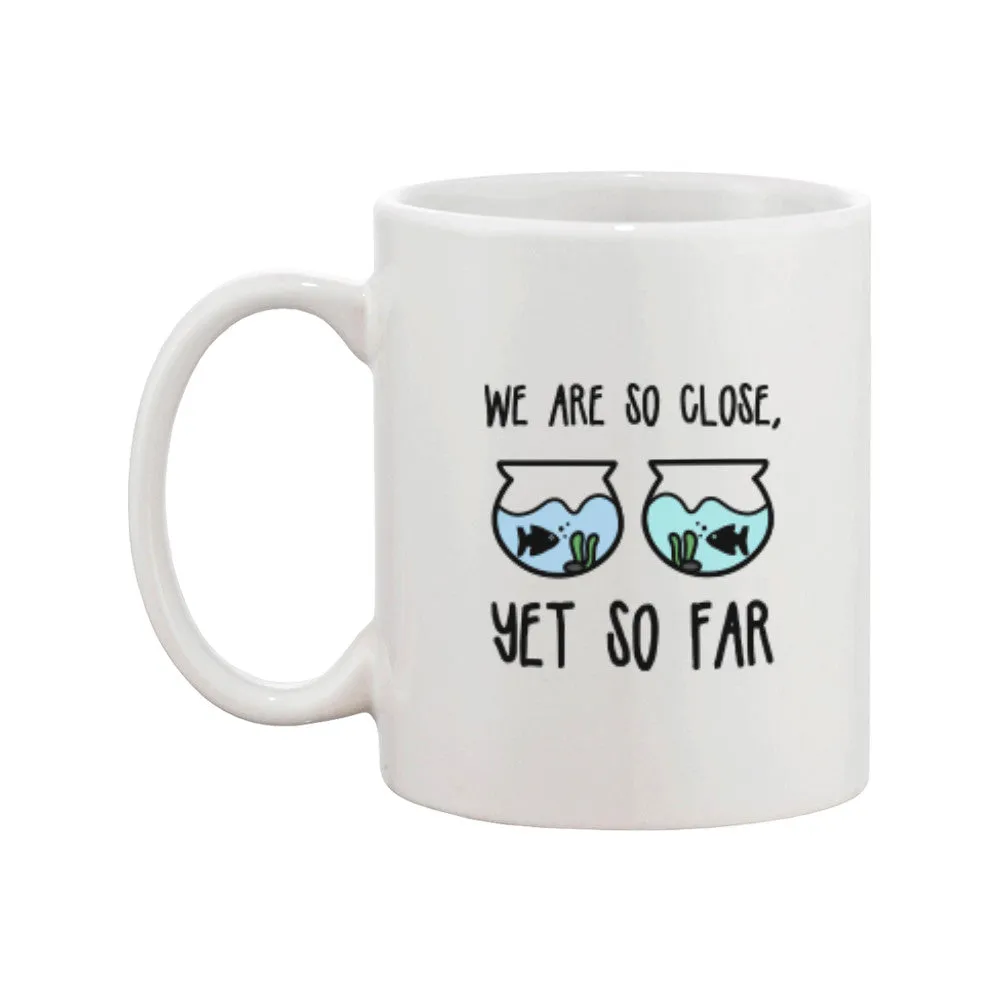 Long Distance Relationship Ceramic Mugs Cute Gift Idea - I Really Miss You