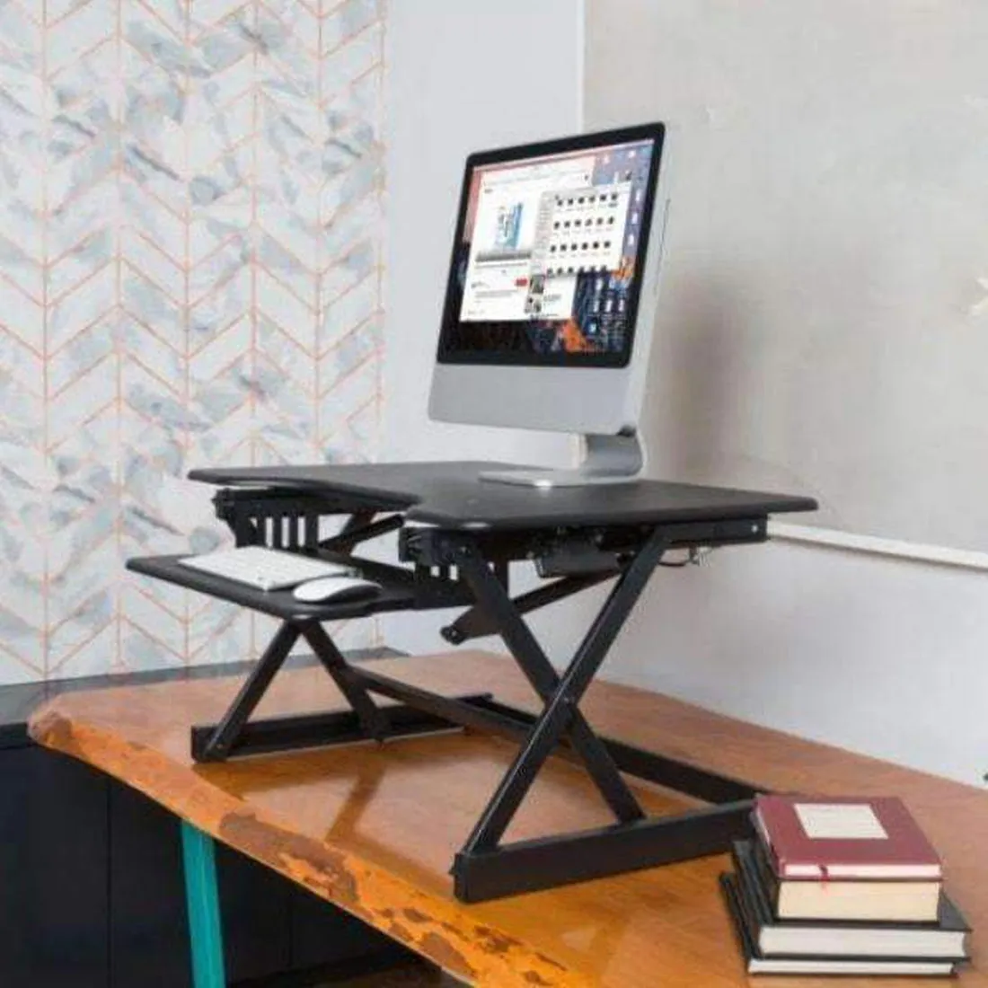 Lorell/Rocelco EADR Ergonomic Adjustable Desk Riser