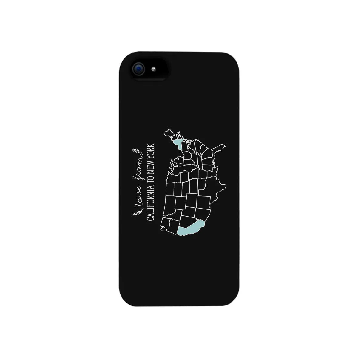 Love From States Custom Made Phone Case Unique Gifts