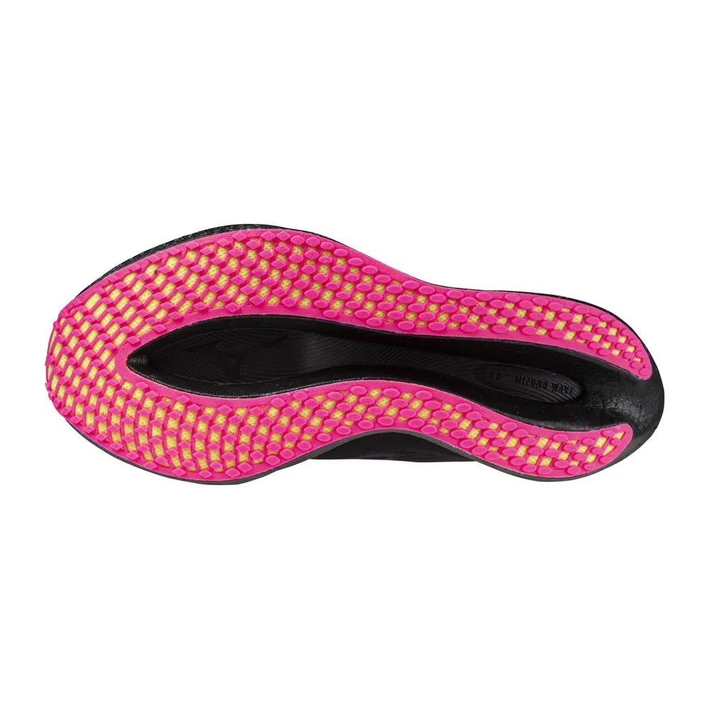 Mizuno Wave Rebellion Pro 2 (Unisex) - Black/Silver/Pink Tetra