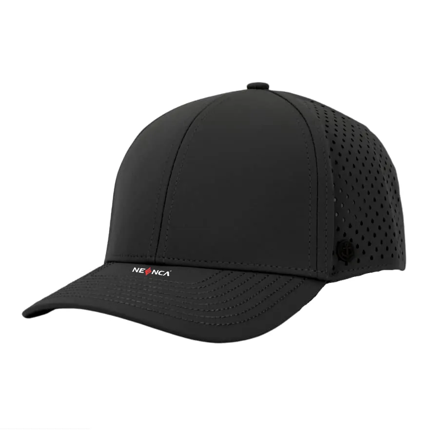 NEENCA High Performance Waterproof Hat - Men's Sports Hat | Men's Fitness Hat, Great for Outdoor Sports (Black, One Size)