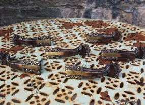 Set of 6 vintage cabinet handles