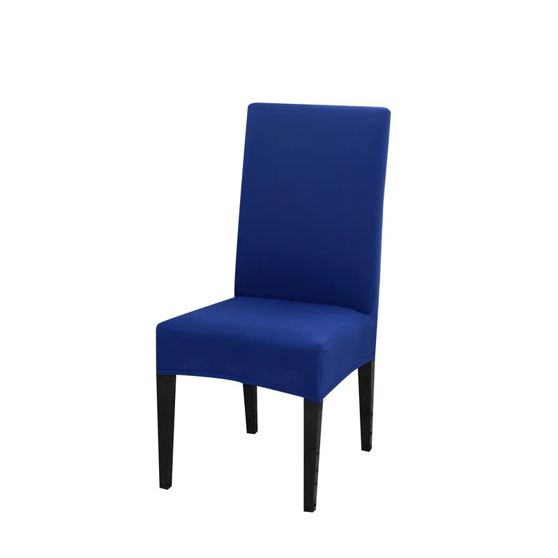 Slipcover Geometric Spandex Chair Covers Printed Elastic Seat Cover Slipcovers For Dining Room Wedding Banquet Hotel Kitchen Office Plain