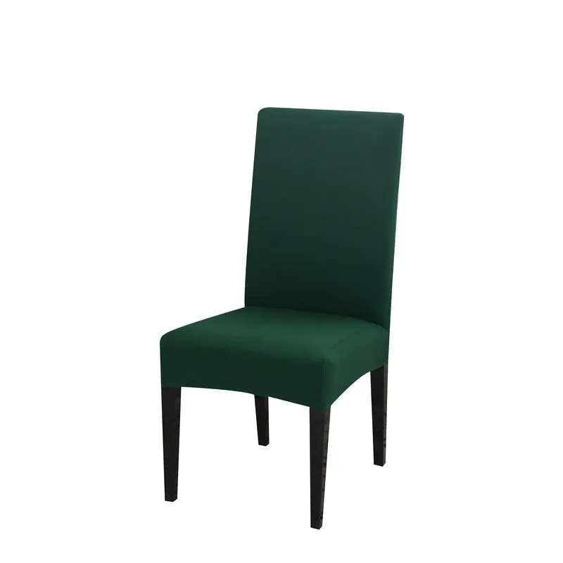 Slipcover Geometric Spandex Chair Covers Printed Elastic Seat Cover Slipcovers For Dining Room Wedding Banquet Hotel Kitchen Office Plain