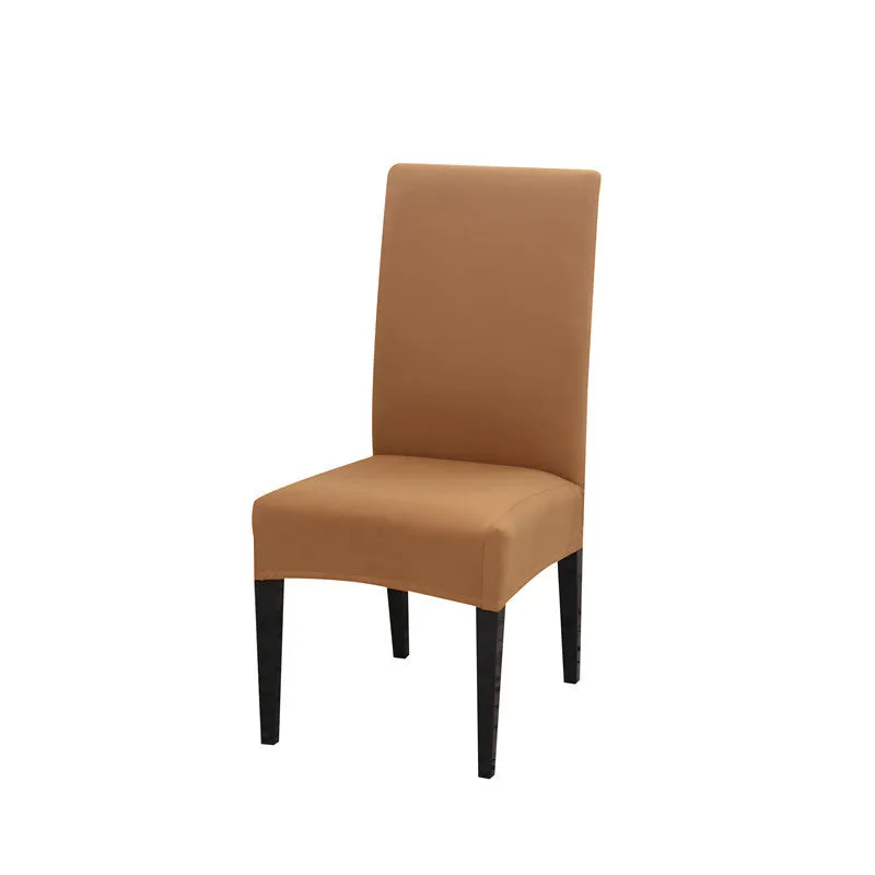 Slipcover Geometric Spandex Chair Covers Printed Elastic Seat Cover Slipcovers For Dining Room Wedding Banquet Hotel Kitchen Office Plain