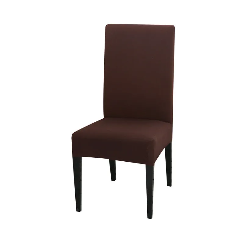 Slipcover Geometric Spandex Chair Covers Printed Elastic Seat Cover Slipcovers For Dining Room Wedding Banquet Hotel Kitchen Office Plain