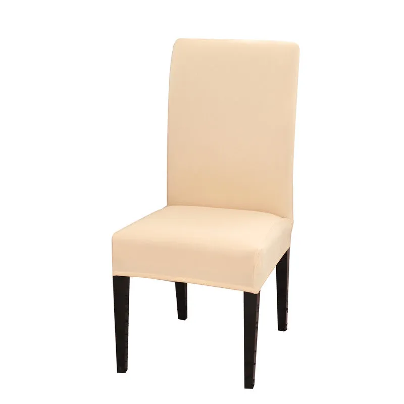 Slipcover Geometric Spandex Chair Covers Printed Elastic Seat Cover Slipcovers For Dining Room Wedding Banquet Hotel Kitchen Office Plain