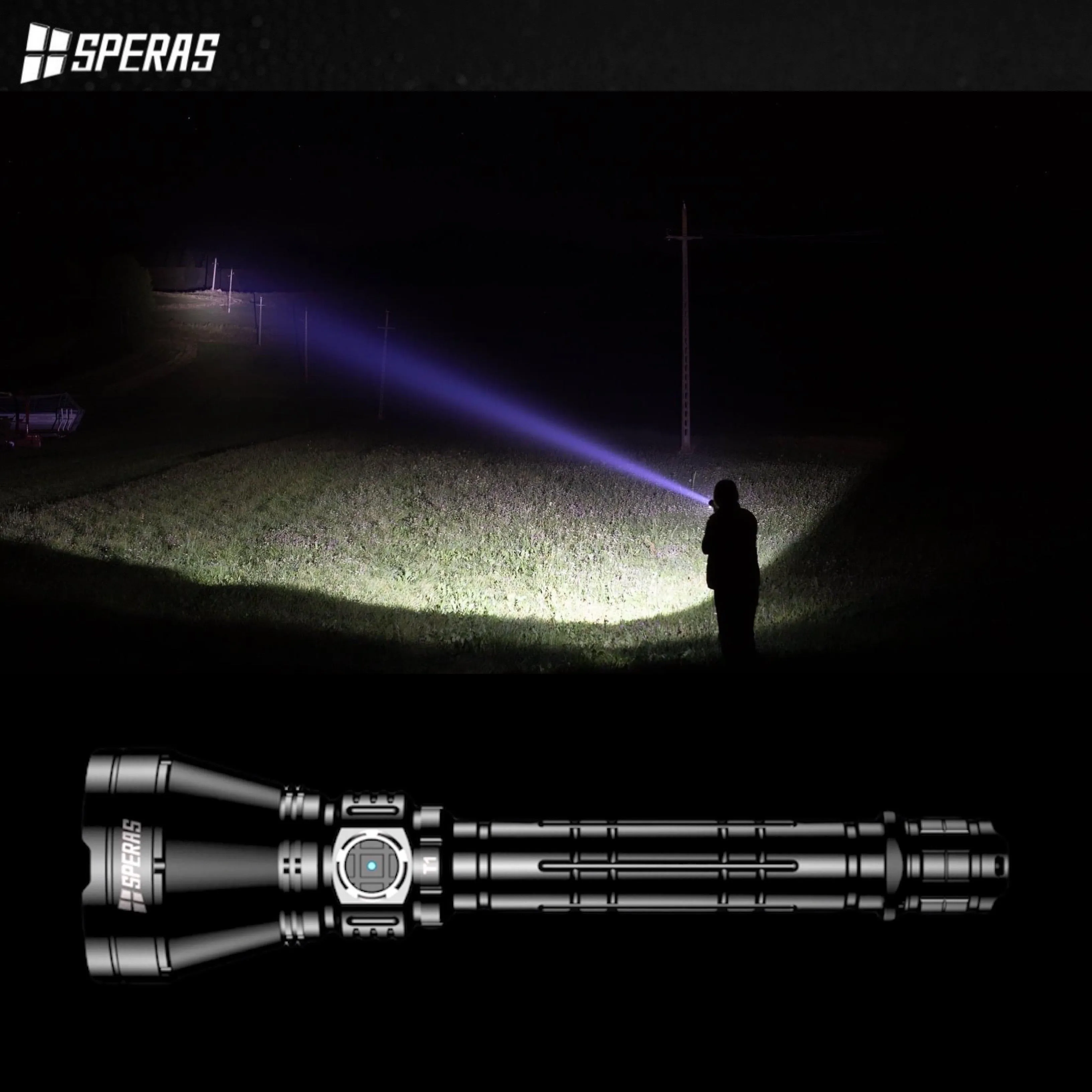 SPERAS T1 Super Beam Distance 1300M