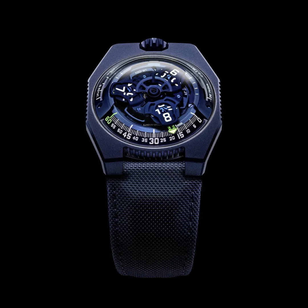Urwerk UR-100V Blue Planet Watch