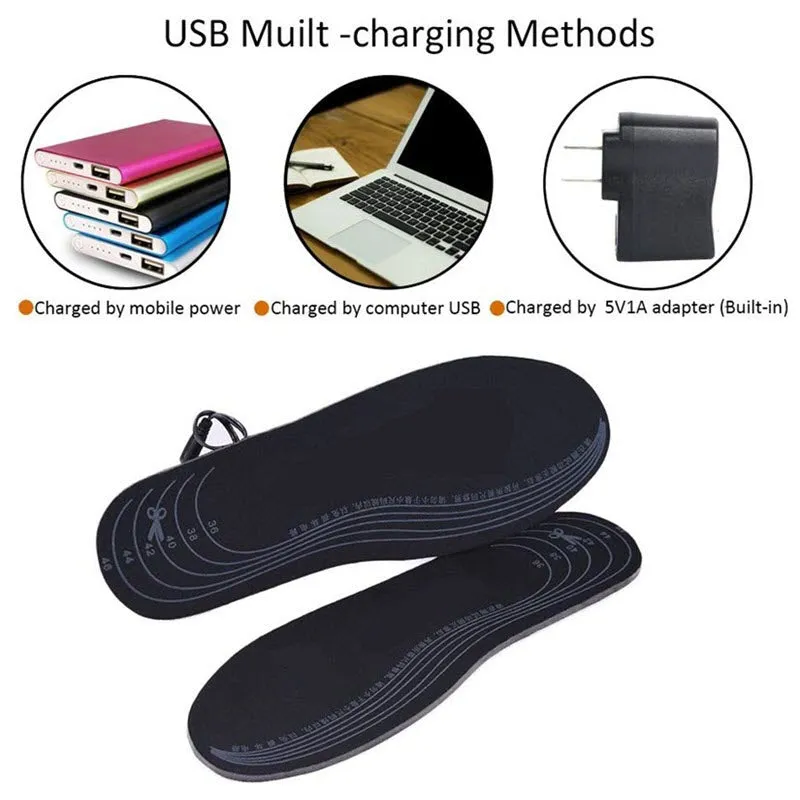 USB Rechargeable Heated Insoles