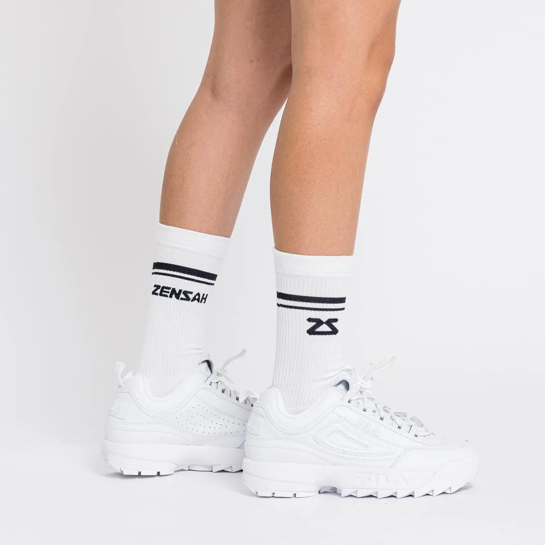 ZS Retro Stripe Socks (Crew)